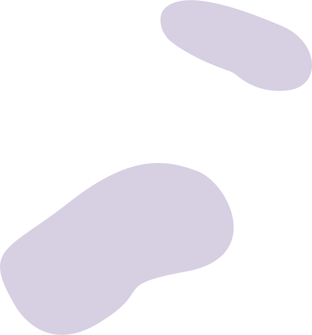 manchas moradas flotando