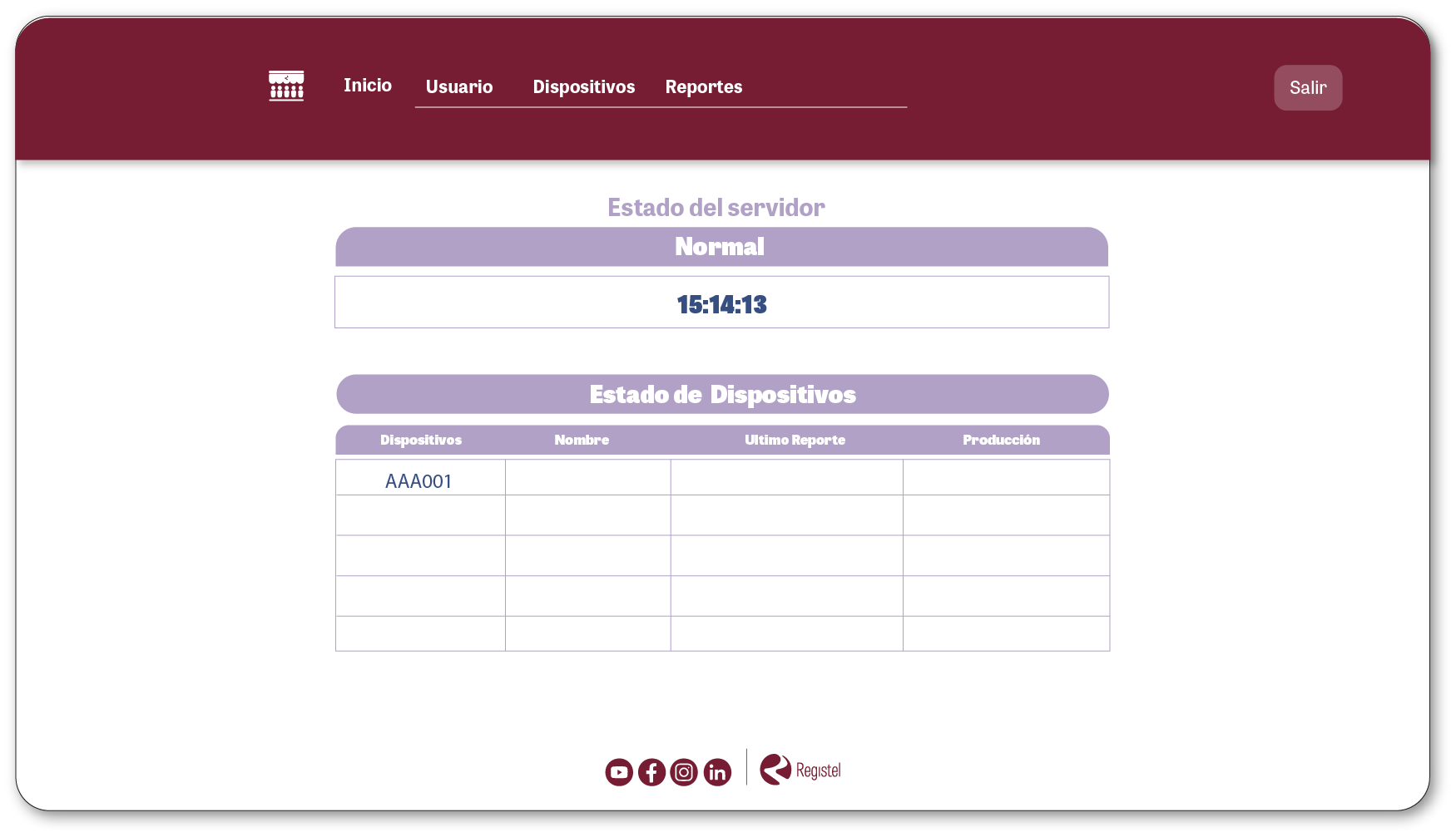imagen de modulo de reportes